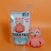 Knitty Critters - Pouch Pals | Oliver Owl | DIY Amigurumi Crochet Kit
